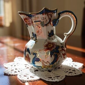 Masons Ironstone Java Jug Pitcher Made In England